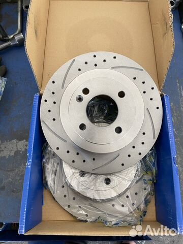 Тормозные диски на Kia-Rio. Hyundai Solaris