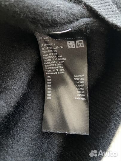 Кашемировая водолазка Uniqlo