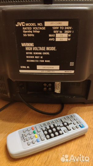 Телевизор JVC ламповый