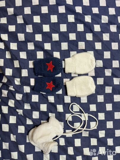 Пинетки, варежки, шапки