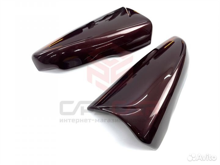 Накладки зеркал Granta в стиле BMW окрашенные