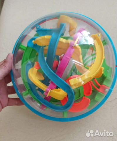 Головоломка 3D лабиринт, интеллектуальный шар