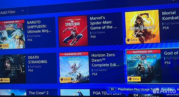 Playstation 4 Fat 500gb + 400 игр и Онлайн PS4 PS