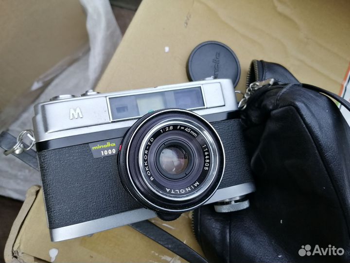 Плёночный фотоаппарат minolta А5