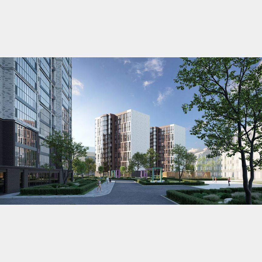 2-к. квартира, 63,7 м², 5/13 эт.
