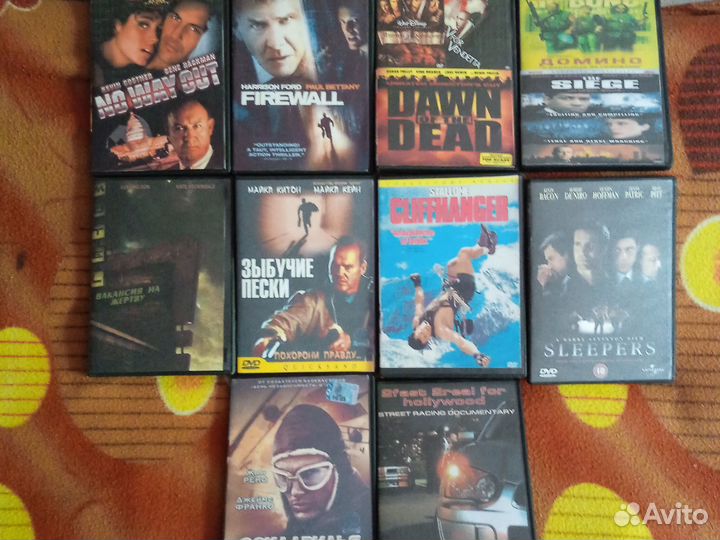 Фильмы на DVD (45 шт.)