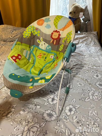 Детские качели шезлонг Bright starts