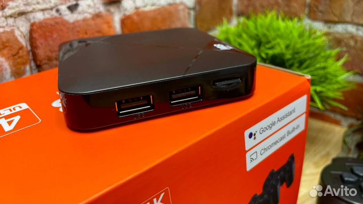 Android TV приставка M8 Mini 4K / Game 1000+