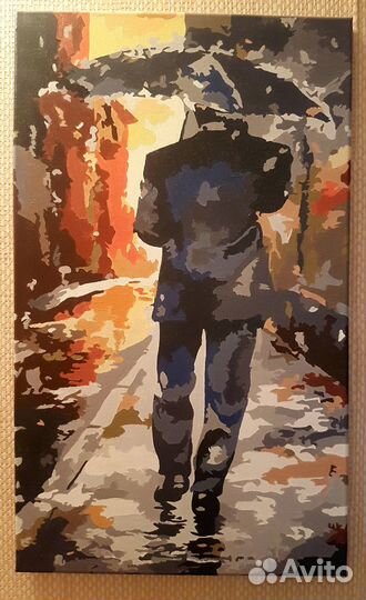 Картины по номерам готовая работа