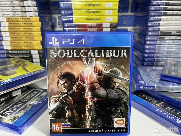 Диск PS4 SoulCalibur VI