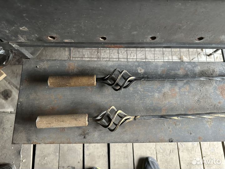 Мангал на колесах