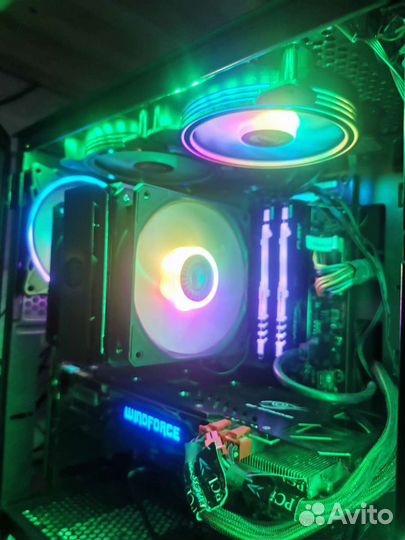 I9 -10900 RTX3060 ti+монитором