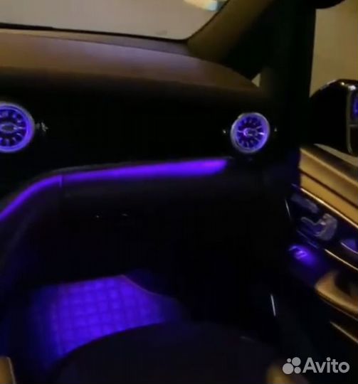 W447 V класс подсветка ambient 64 цвета
