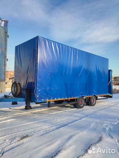 Прицеп трал (тяжеловоз) АЛСА 8817, 2023