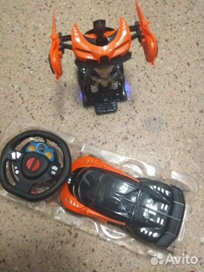Машина трансформер Спорткар. Новая