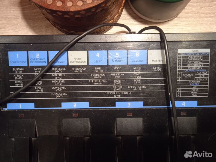 Гитарный процессор эффектов