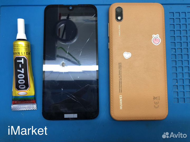 Замена дисплея Huawei Y5 2019. Ремонт Huawei