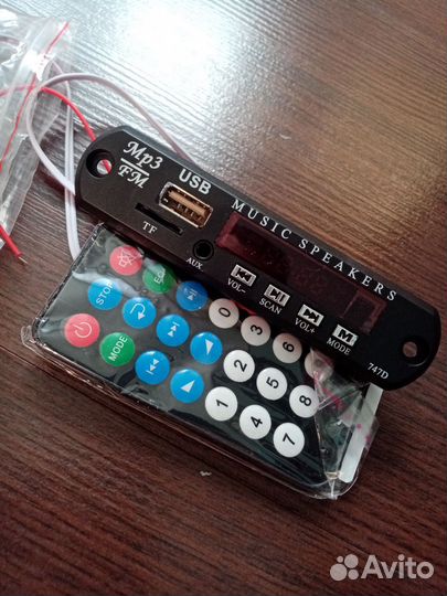 Встраиваемый Bluetooth mp3 fm usb модуль