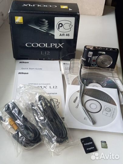 Фотоаппарат Nikon Coolpix L12 полный комплект