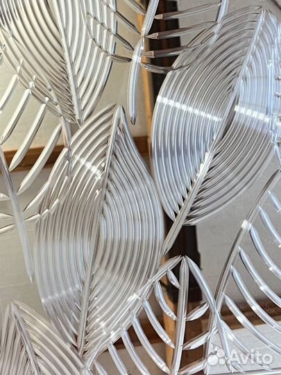 Алмазная гравировка на зеркале