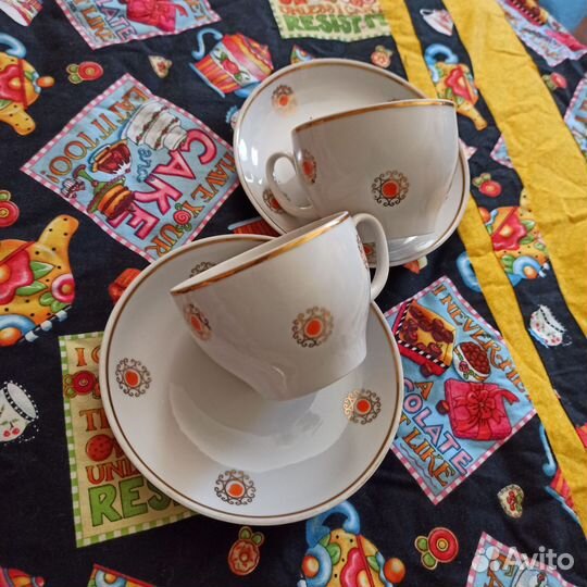 Часть фарфорового сервиза СССР