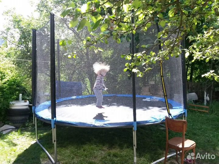 Батут с сеткой новый