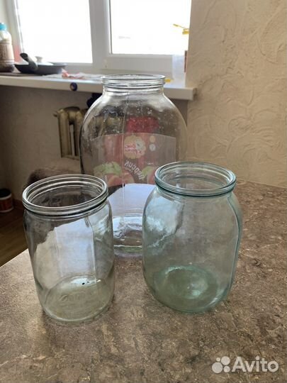 Банка стеклянная