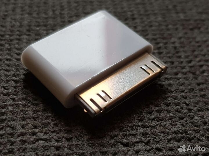 Адаптер-Переходник с microusb-30pin (iPad, iPhone)