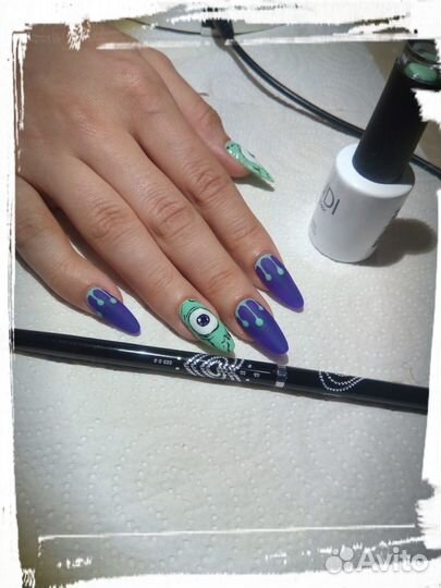 Маникюр педикюр наращивание гель лак