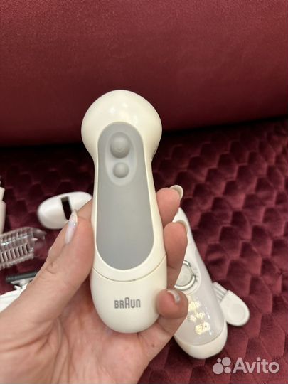 Эпилятор braun silk epil 7 + щеточка для лица