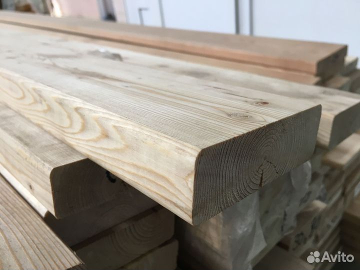 Террасная доска лиственница гладкая