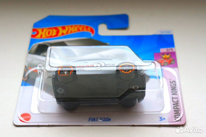 Hot Wheels Fiat 500e (Gray)