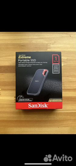 Портативный диск SSD SanDisk Extreme 1Tb e61