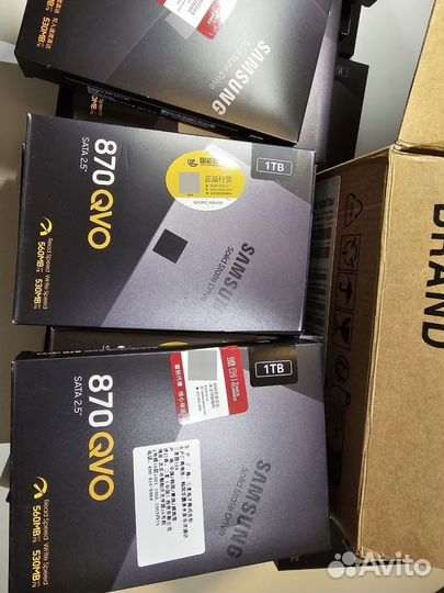 Ssd samsung 870 QVO 1tb оригинал