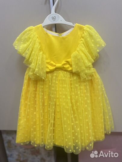 Платье для девочки 80-92