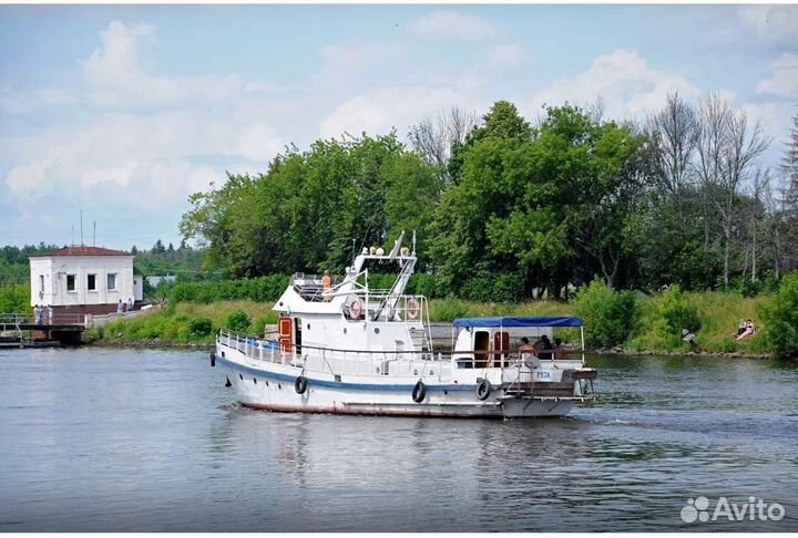 Катер,яхта,моторное судно. Ярославец