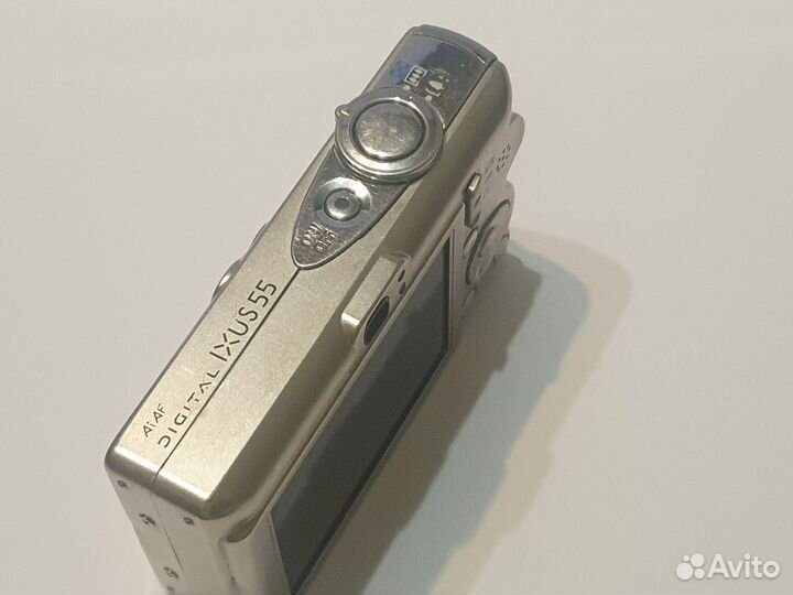 Фотоаппарат мыльница Canon Ixus 55 для ретро фото