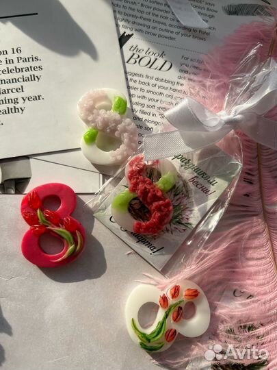 Мыло на 8 марта