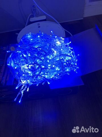 Электрогирлянда уличная Бахрома Светодиодная, 25 м