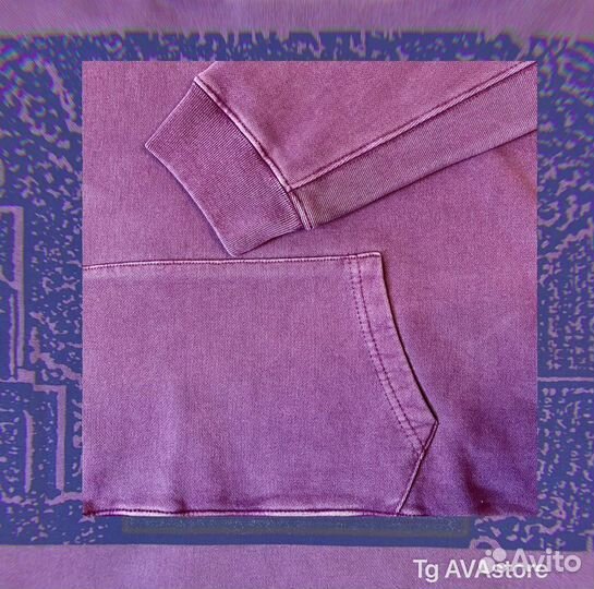 Худи Cav Empt малиновое для скейтеров