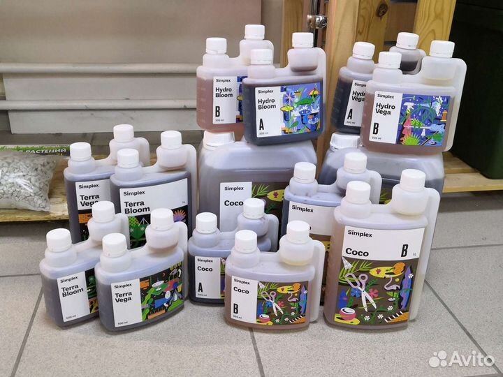 Удобрения Simplex Сосо, Terra, Hydro
