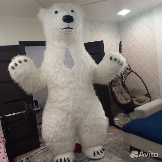 Белый мишка поздравление