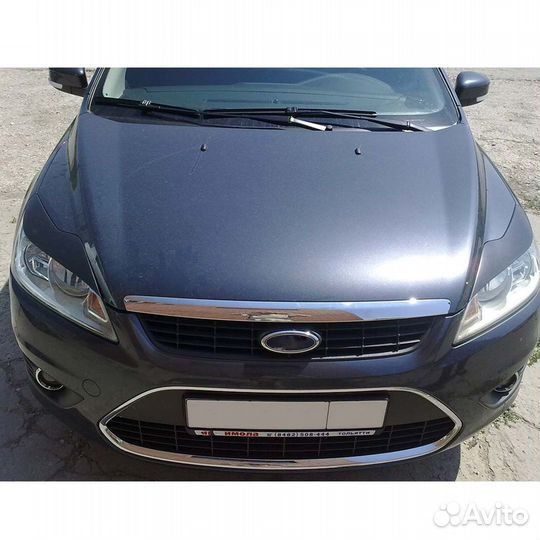 Накладки на фары (реснички) для Ford Focus 2