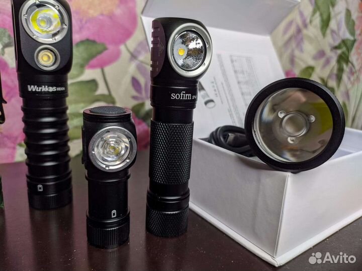 Налобные фонари Wurkkos/Sofirn с АКБ новые
