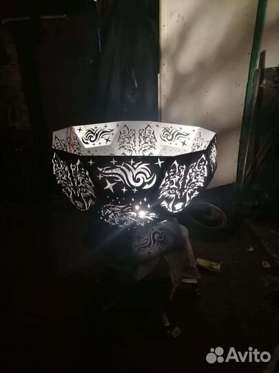 Костровая чаша и мангал