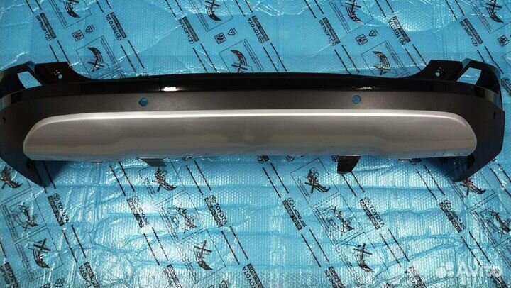 Бампер задний Toyota RAV4 IV CA40 Рестайлинг