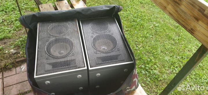 Колонки Комета 15Ватт+Усилитель звука Kentiger