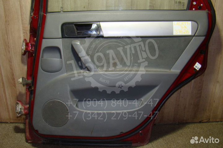 Обшивка двери задней правой Chevrolet Lacetti