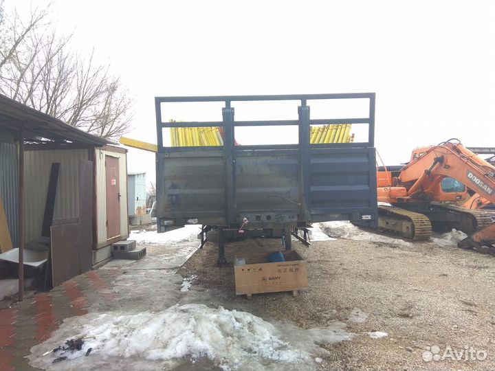 Полуприцеп бортовой Амкар (Автомастер) AMKAR-9408, 2020