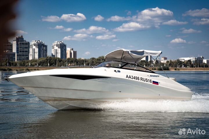 Аренда яхты катера Magniff 270 в Казани